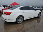 2016 Kia Cadenza Luxury White vin: KNALN4D73G5218117