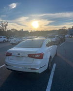 2014 Kia Cadenza Premium White vin: KNALN4D74E5125328