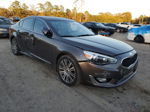 2014 Kia Cadenza Premium Charcoal vin: KNALN4D74E5144915