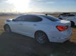 2014 Kia Cadenza Premium White vin: KNALN4D74E5166901