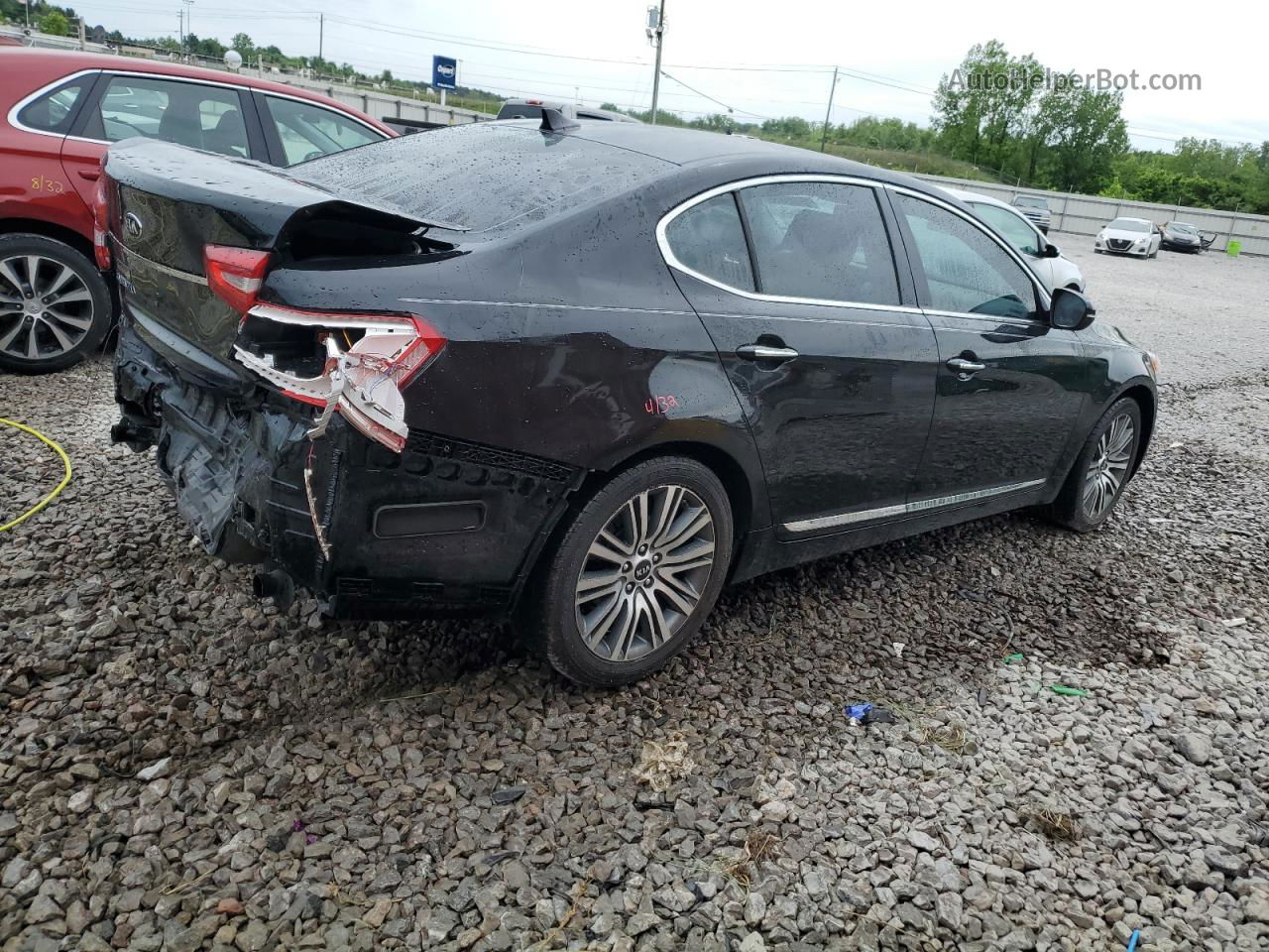 2016 Kia Cadenza Luxury Black vin: KNALN4D74G5215954