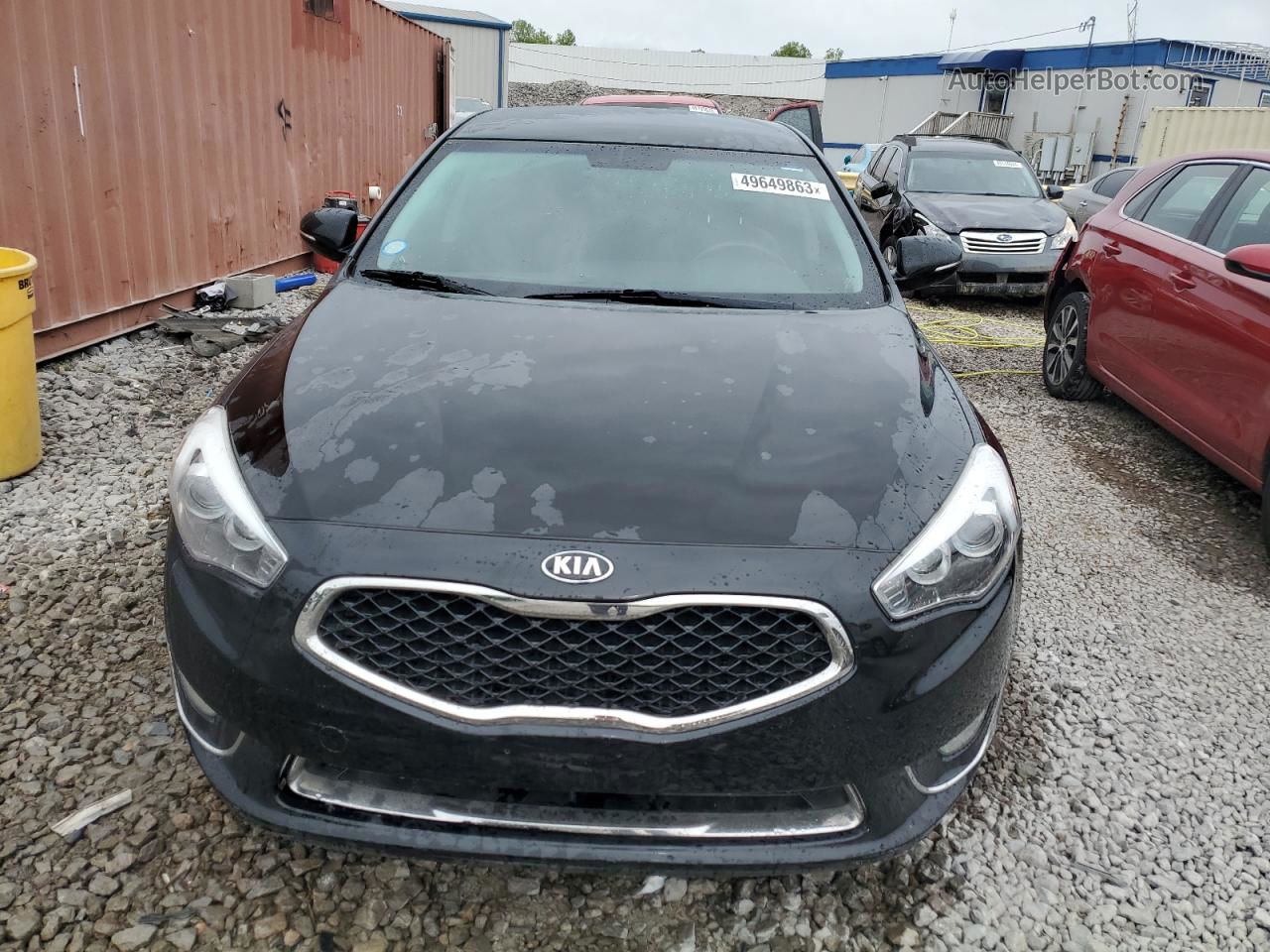 2016 Kia Cadenza Luxury Black vin: KNALN4D74G5215954