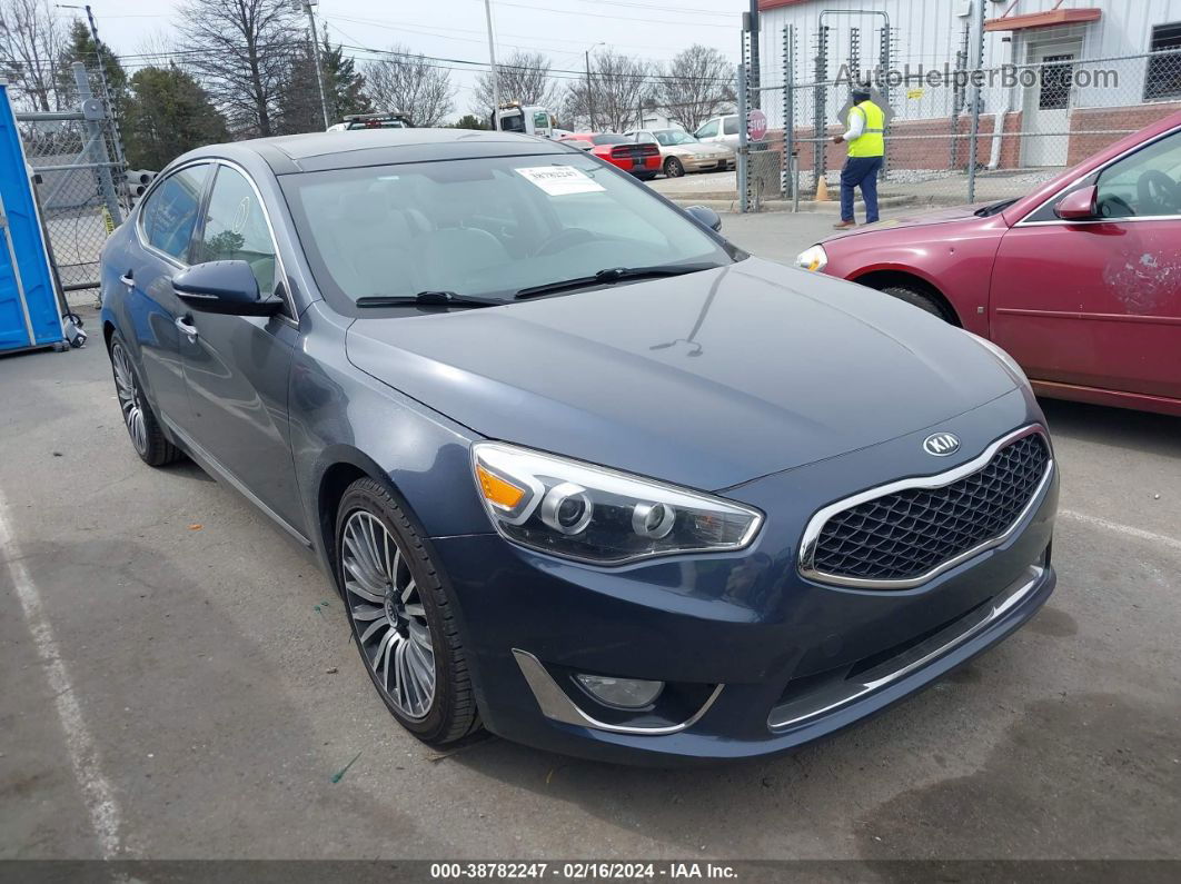 2014 Kia Cadenza Premium Gray vin: KNALN4D75E5122759