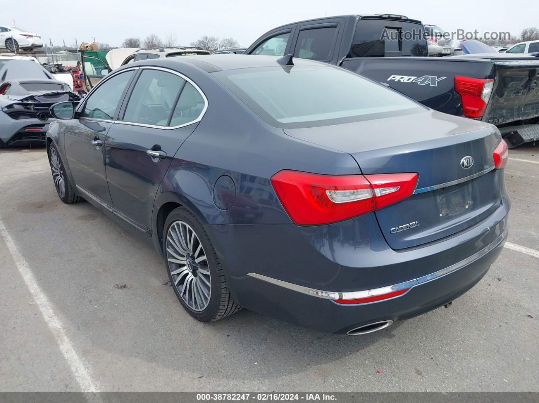 2014 Kia Cadenza Premium Gray vin: KNALN4D75E5122759