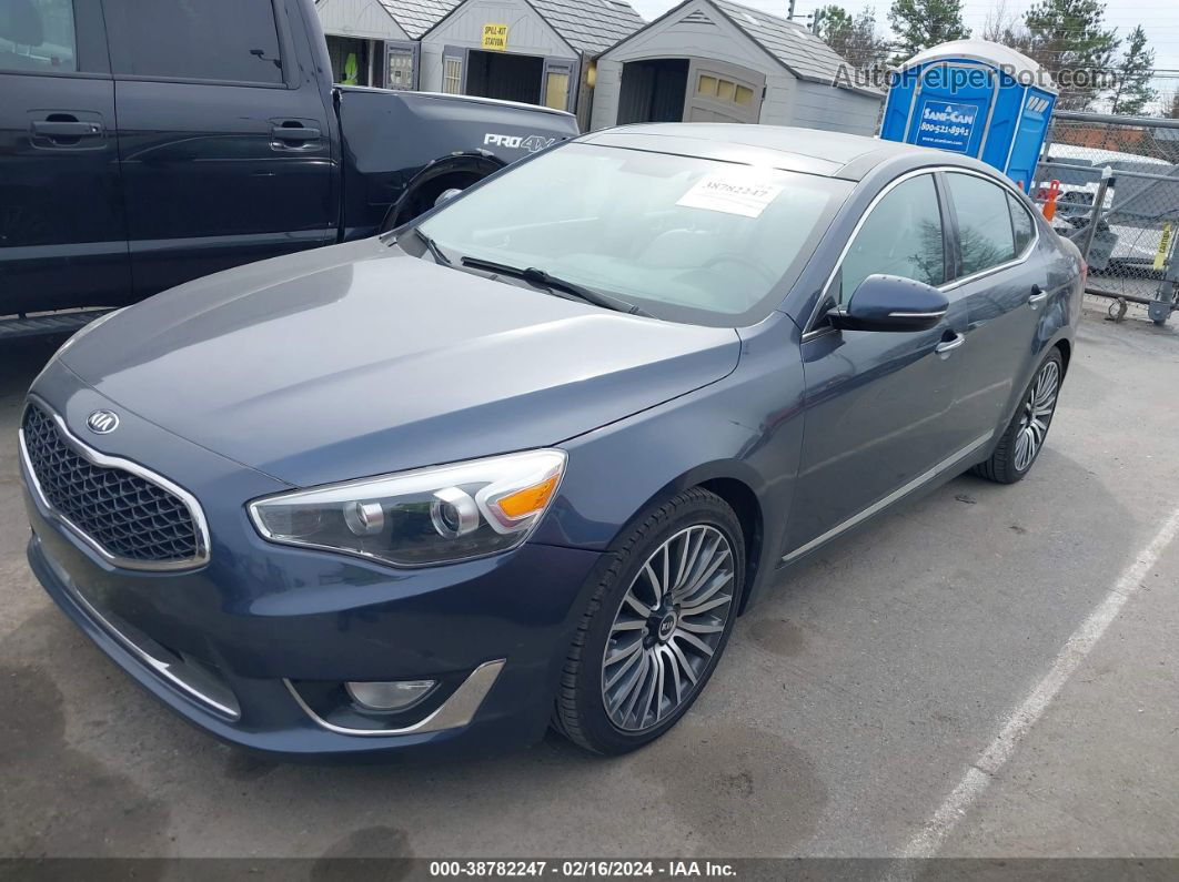 2014 Kia Cadenza Premium Gray vin: KNALN4D75E5122759