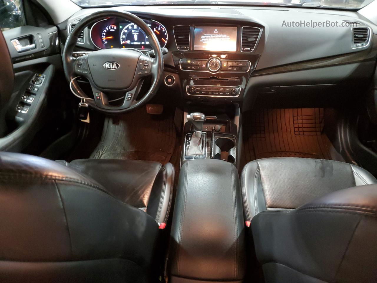 2014 Kia Cadenza Premium Серый vin: KNALN4D75E5124883