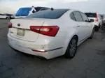 2014 Kia Cadenza Premium White vin: KNALN4D75E5125872