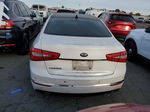 2014 Kia Cadenza Premium White vin: KNALN4D75E5125872