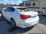 2014 Kia Cadenza Premium White vin: KNALN4D75E5129159