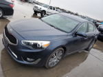 2014 Kia Cadenza Premium Blue vin: KNALN4D75E5140159