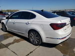 2014 Kia Cadenza Premium White vin: KNALN4D75E5167586