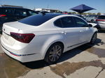 2014 Kia Cadenza Premium White vin: KNALN4D75E5167586