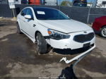 2016 Kia Cadenza Limited White vin: KNALN4D75G5206955