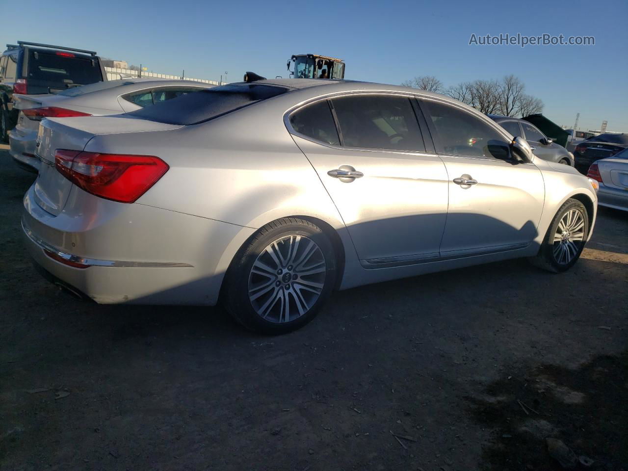 2016 Kia Cadenza Luxury Серебряный vin: KNALN4D75G5208642