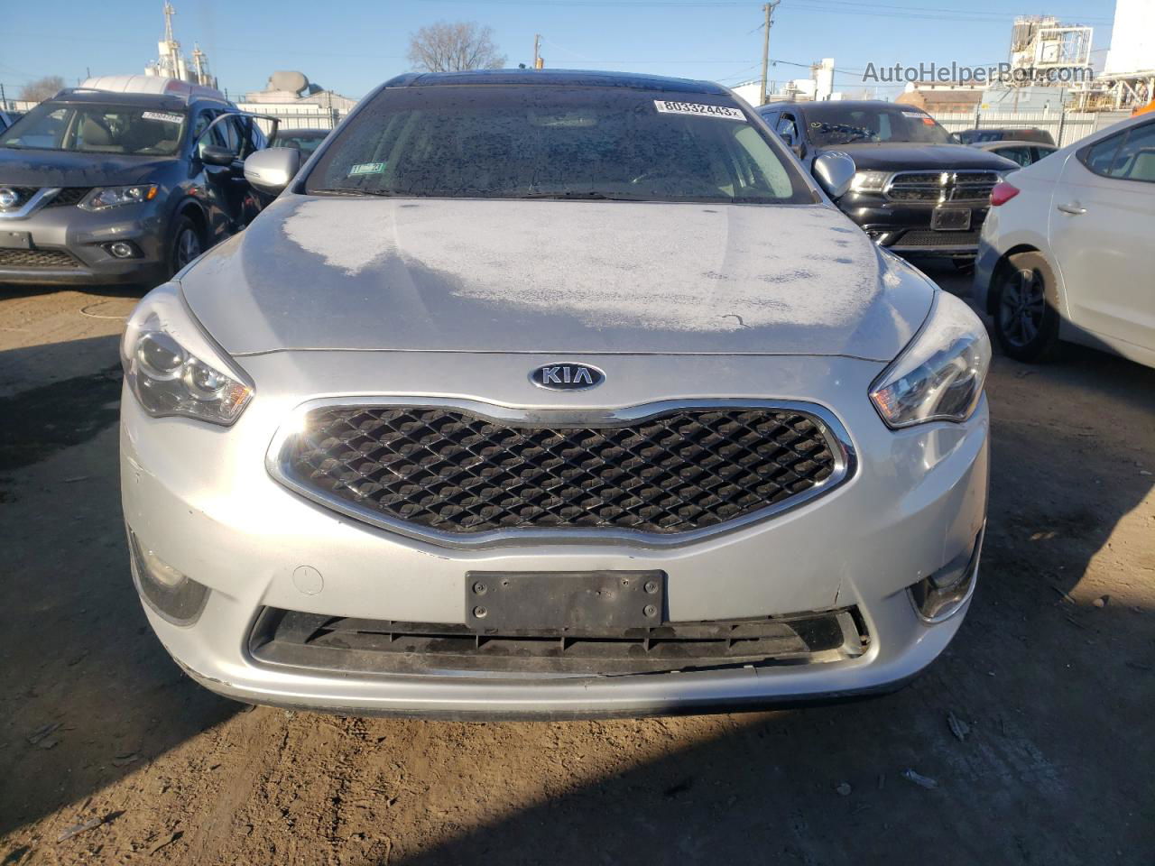 2016 Kia Cadenza Luxury Серебряный vin: KNALN4D75G5208642