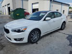 2016 Kia Cadenza Luxury White vin: KNALN4D75G5211055