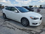 2016 Kia Cadenza Luxury White vin: KNALN4D75G5211055