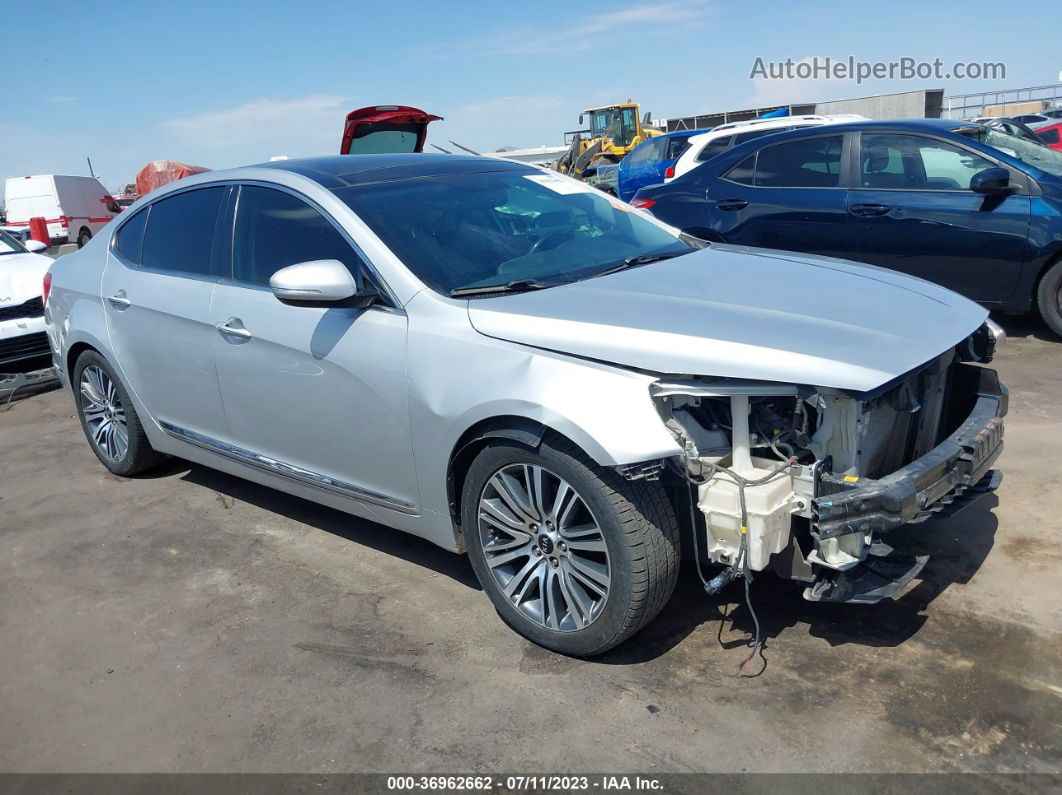 2016 Kia Cadenza Premium White vin: KNALN4D75G5214456