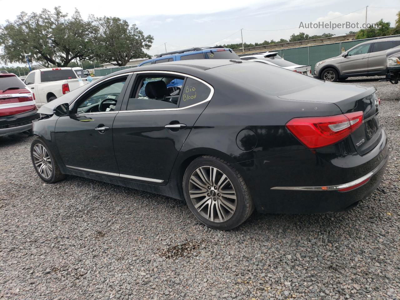 2016 Kia Cadenza Luxury Black vin: KNALN4D75G5218197