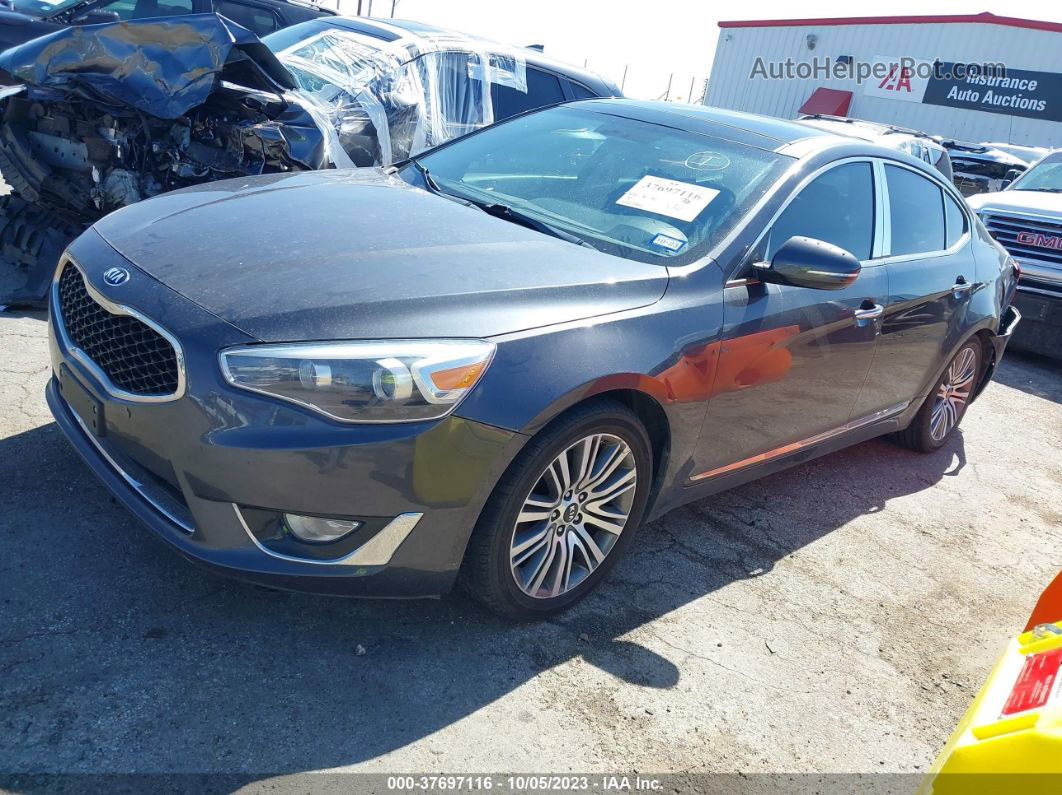 2016 Kia Cadenza Premium Gray vin: KNALN4D75G5221598