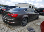 2014 Kia Cadenza Premium Brown vin: KNALN4D76E5119630