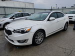 2014 Kia Cadenza Premium Белый vin: KNALN4D76E5139621