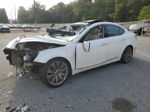 2014 Kia Cadenza Premium White vin: KNALN4D76E5141935