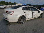 2014 Kia Cadenza Premium White vin: KNALN4D76E5141935