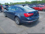 2014 Kia Cadenza Premium Dark Blue vin: KNALN4D76E5142650