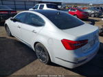 2014 Kia Cadenza Limited White vin: KNALN4D76E5145984