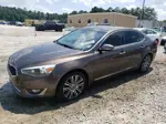 2014 Kia Cadenza Premium Brown vin: KNALN4D76E5146827