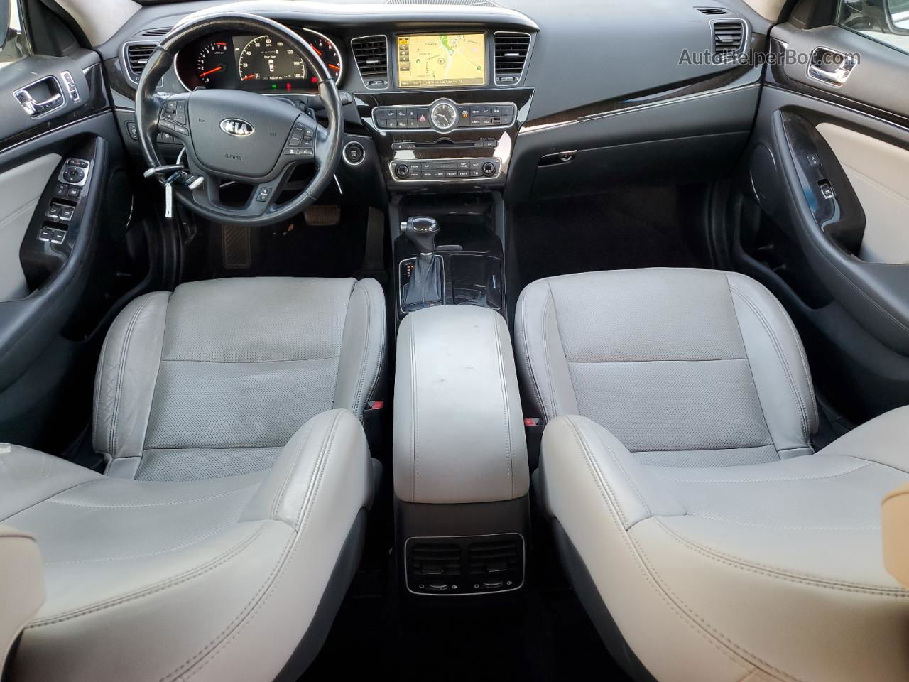 2016 Kia Cadenza Luxury Серебряный vin: KNALN4D76G5214515