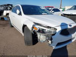 2014 Kia Cadenza Premium White vin: KNALN4D77E5120477