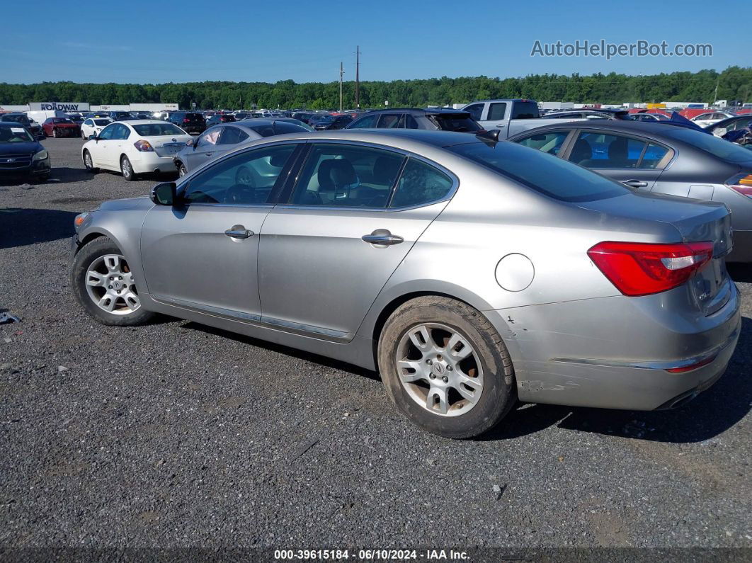 2014 Kia Cadenza Premium Gray vin: KNALN4D77E5123296