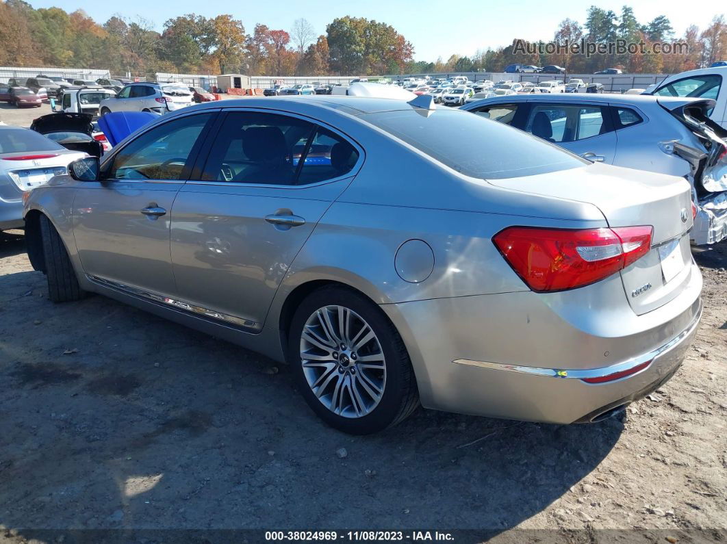 2014 Kia Cadenza Premium Silver vin: KNALN4D77E5130104