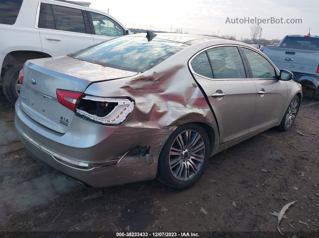 2014 Kia Cadenza Premium Серебряный vin: KNALN4D77E5132385