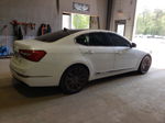 2014 Kia Cadenza Premium White vin: KNALN4D77E5161871