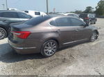 2014 Kia Cadenza Premium Brown vin: KNALN4D77E5163555