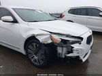 2014 Kia Cadenza Premium White vin: KNALN4D77E5166682