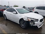 2014 Kia Cadenza Premium White vin: KNALN4D77E5166682