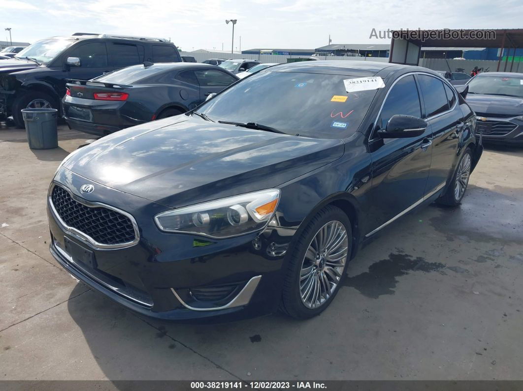 2014 Kia Cadenza Limited Black vin: KNALN4D77E5167539