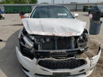 2016 Kia Cadenza Luxury White vin: KNALN4D77G5209274