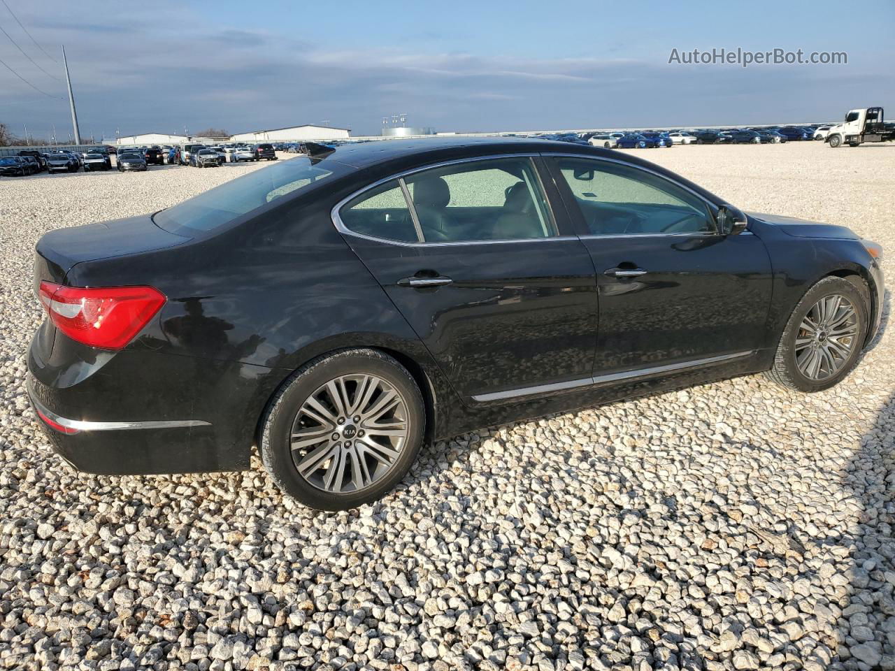 2016 Kia Cadenza Luxury Black vin: KNALN4D77G5221554