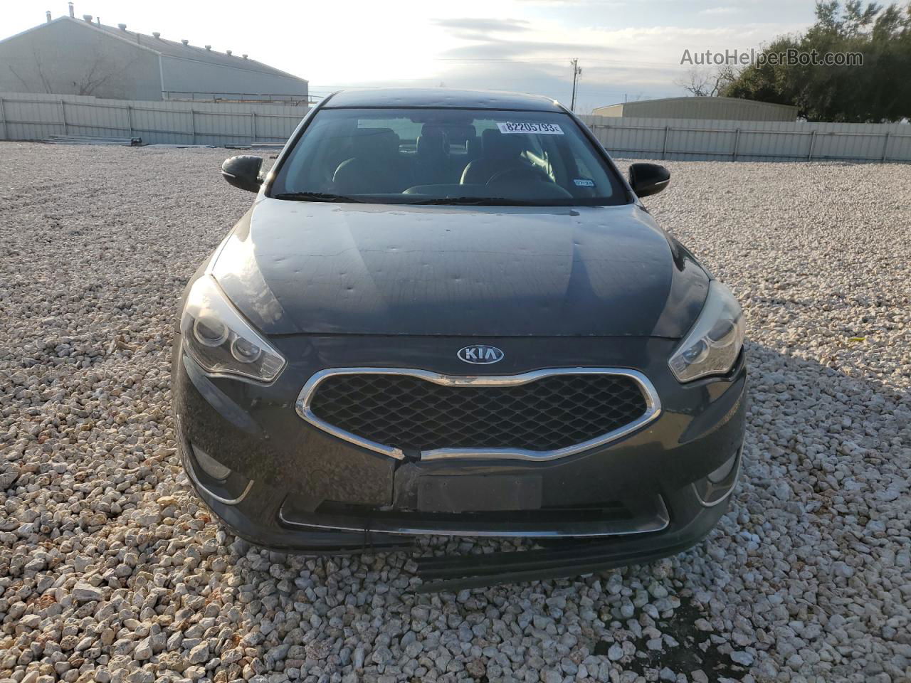 2016 Kia Cadenza Luxury Черный vin: KNALN4D77G5221554