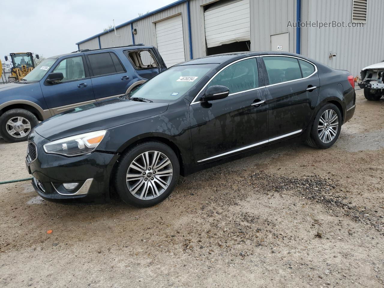 2016 Kia Cadenza Luxury Black vin: KNALN4D77G5221554