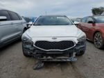 2014 Kia Cadenza Premium White vin: KNALN4D78E5120228