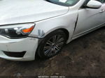 2014 Kia Cadenza Premium White vin: KNALN4D78E5121718