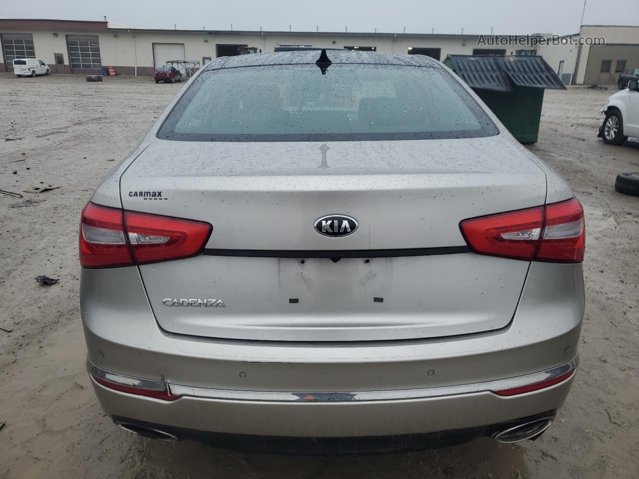 2014 Kia Cadenza Premium Серебряный vin: KNALN4D78E5129592