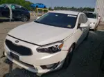 2014 Kia Cadenza Premium White vin: KNALN4D78E5131939