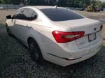 2014 Kia Cadenza Premium White vin: KNALN4D78E5131939